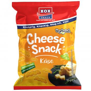 XOX Cheese Snack 90g Maissnack mit Käsegeschmack