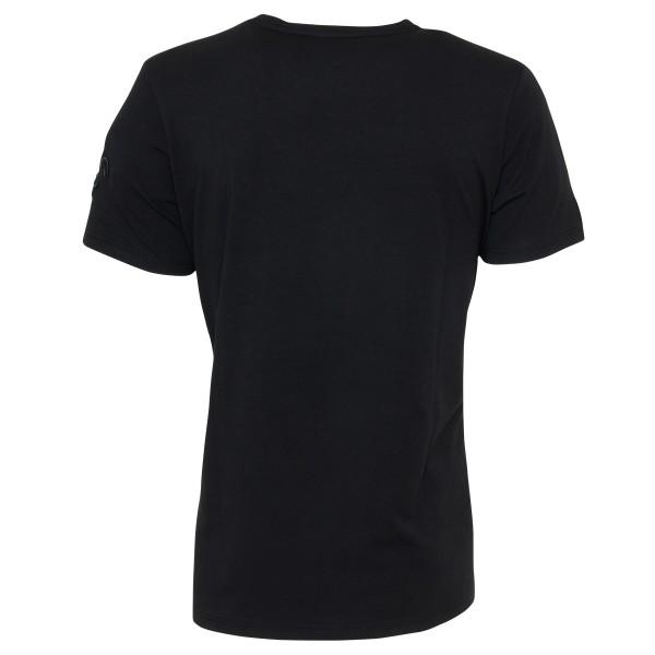 Roberto Geissini Unisex T-SHIRT SKULL BLUE BANN
